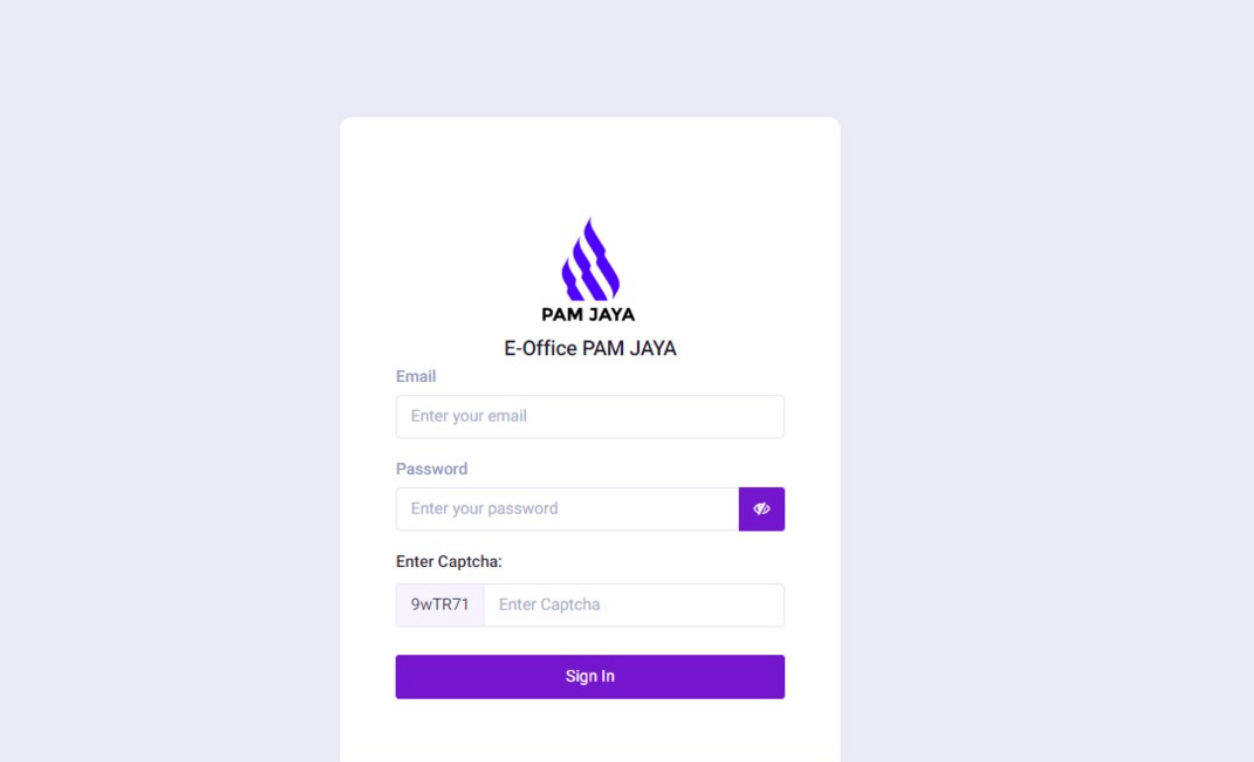 E-Office Pam Jaya DKI